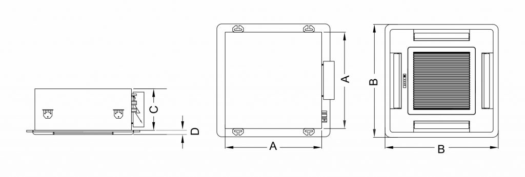 cassette fan coil schematic design